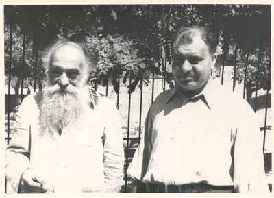 Հովսեփ Օրբելի (ձախից)