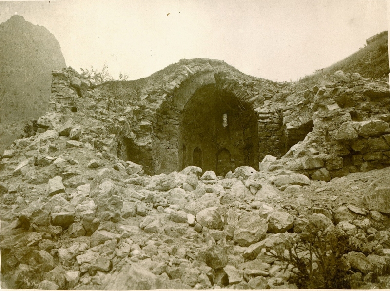 Գեղի գյուղի քանդված եկեղեցին