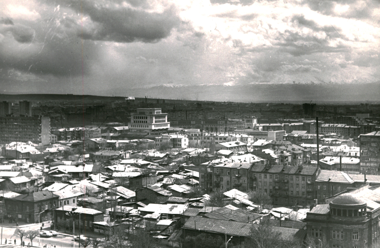 Տեսարան Երևան քաղաքից,1970թ.