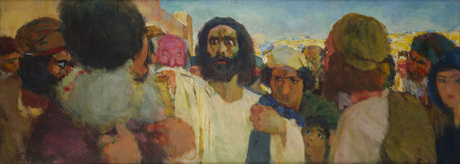 Քրիստոսը և փարիսեցիները (I տարբերակ)