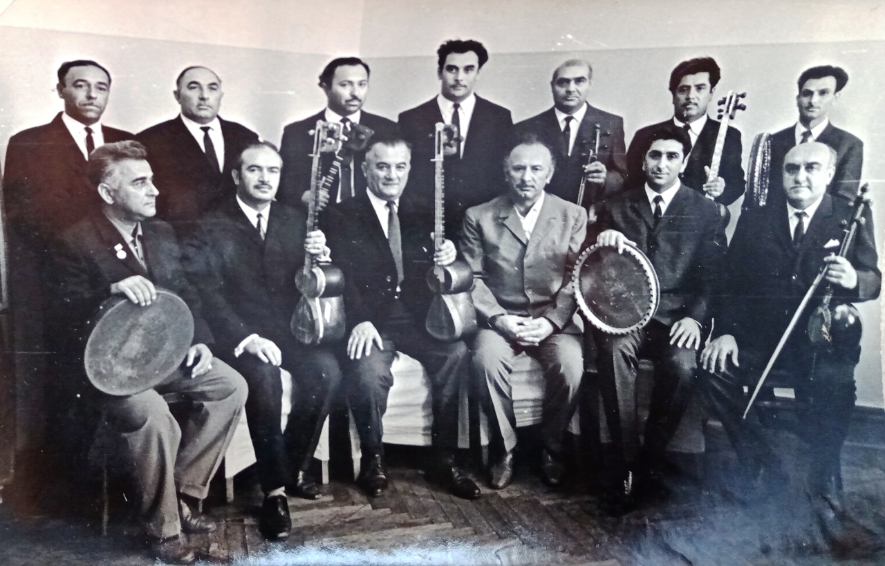 Երաժիշտները Ֆ.Շուշինսկու հետ