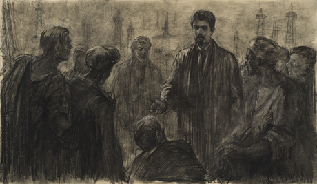 Ստ. Շահումյանը Բաքվի բանվորների մեջ 1906 թվին
