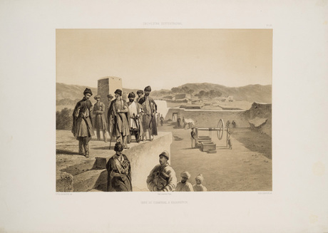 Gens du Chamkhal a Kasanistch. "Le Caucase pittoresque" ալբոմից