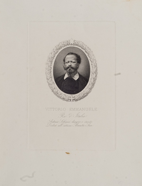 Վիկտոր Էմանուիլ արքայի դիմանկարը